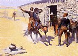 Frederic Remington The Apaches painting